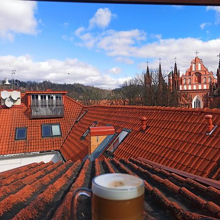 וילנה Private Sauna & 4 Bedrooms Old Town Rooftop Apartment מראה חיצוני תמונה