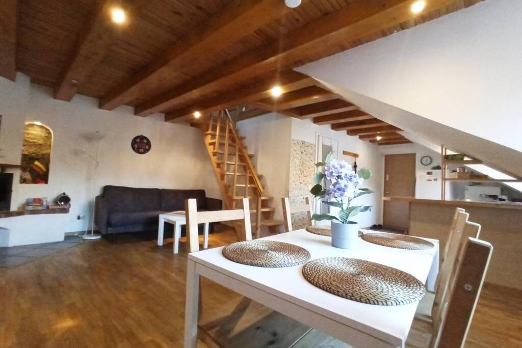 וילנה Private Sauna & 4 Bedrooms Old Town Rooftop Apartment מראה חיצוני תמונה