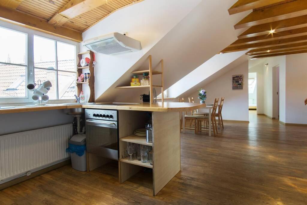 וילנה Private Sauna & 4 Bedrooms Old Town Rooftop Apartment מראה חיצוני תמונה